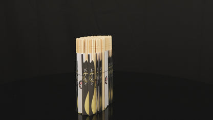 200 Round Separated Disposable Chopsticks | Short Paper sleeve | Bamboo Wooden Chinese Chop sticks - Bamboo Chopstick Bulk - Disposable Utensils Premium Quality - (100 Pairs)