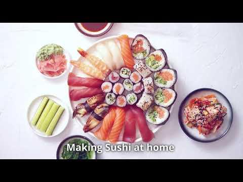 Albino Monkey albino monkey sushi making kit - become an expert in minutes  - easy-to-use sushi maker for beginners with new upgraded sashim